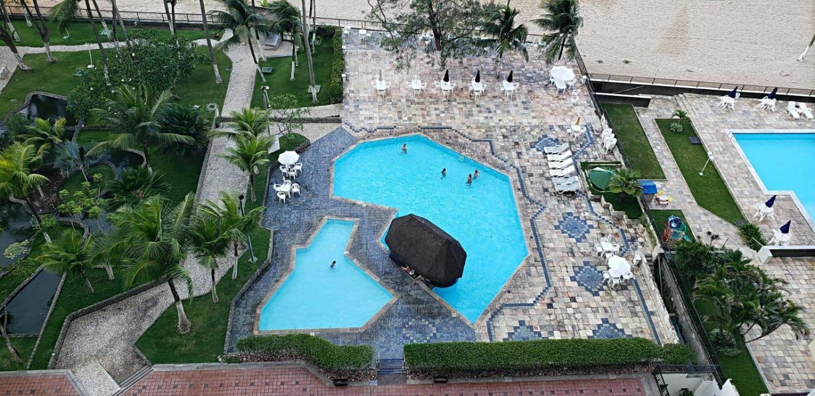 Golden Beach Flat Na Praia Piedade 热博阿陶 外观 照片