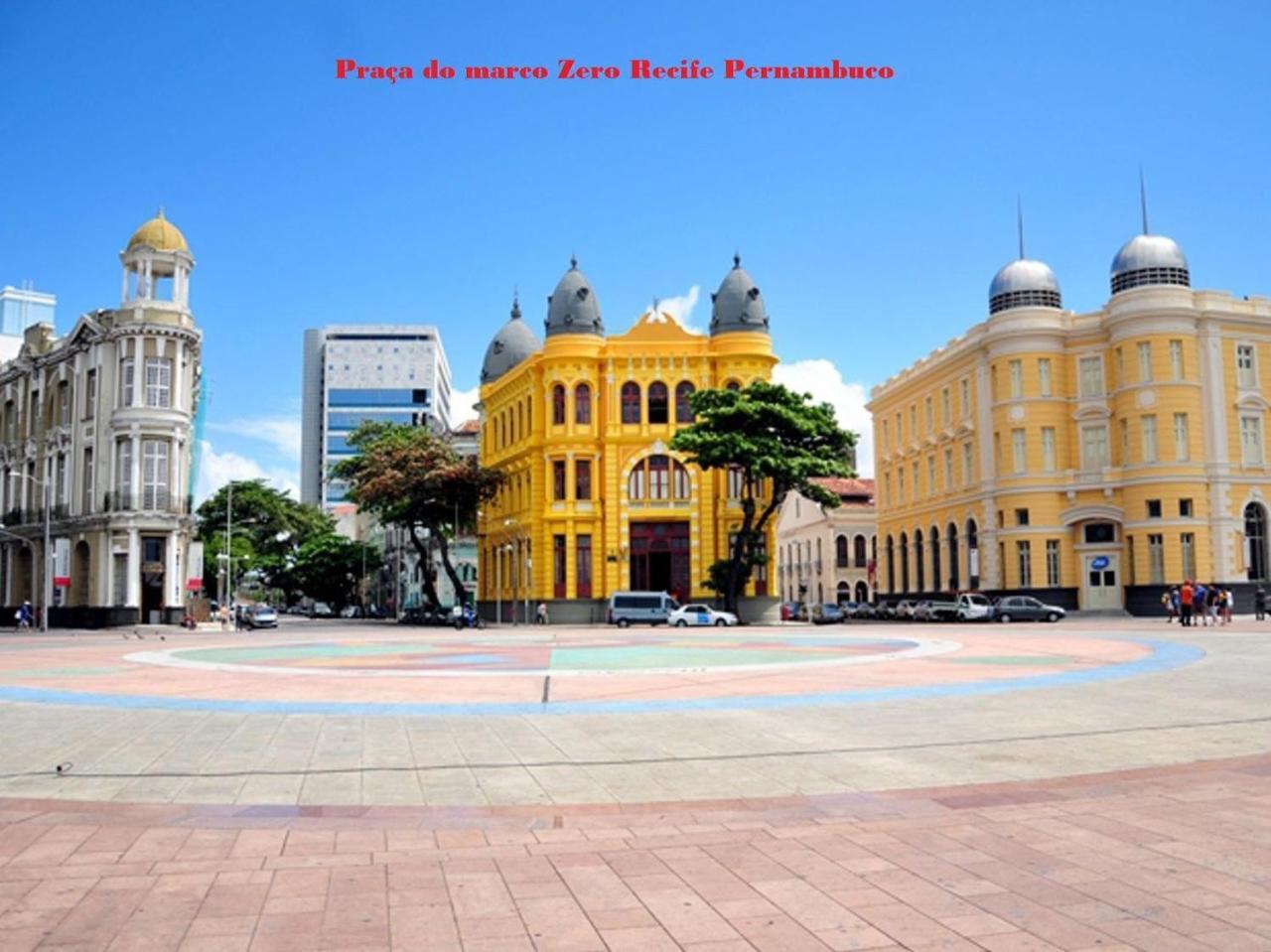 Golden Beach Flat Na Praia Piedade 热博阿陶 外观 照片